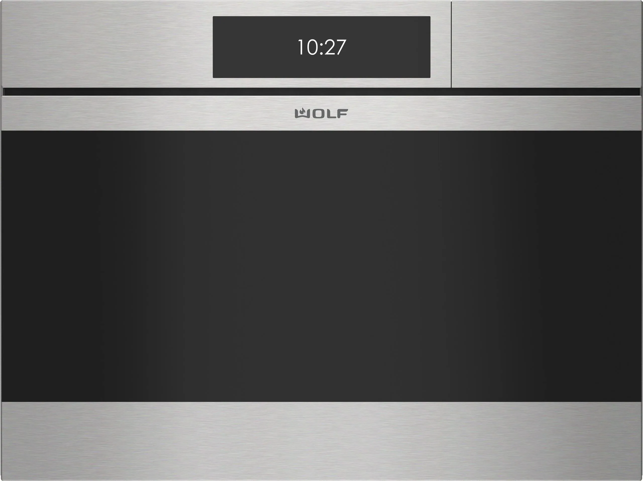 Wolf CSO2450CMS 24" M Series Contemporary Stainless Steel Handleless Convection Steam Oven