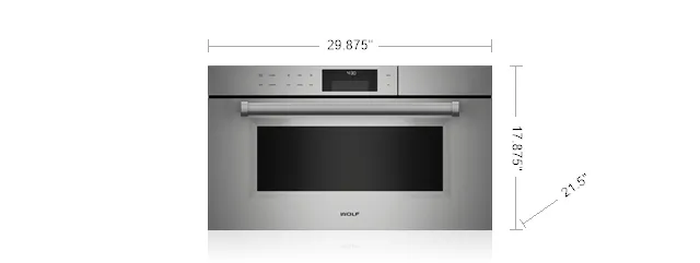 Wolf CSO3050PMSP 30" M Series Professional Convection Steam Oven
