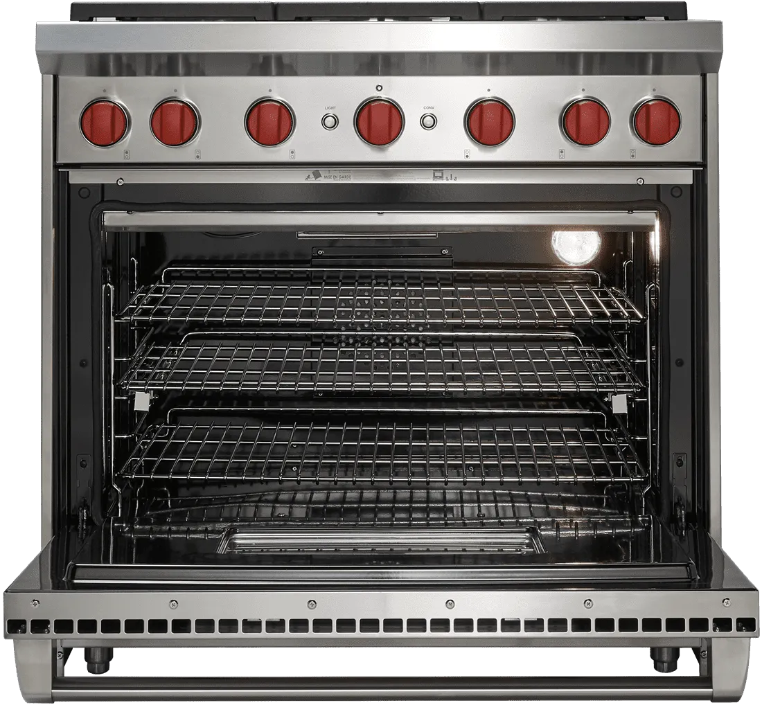 Wolf GR366 36" Gas Range - 6 Burners