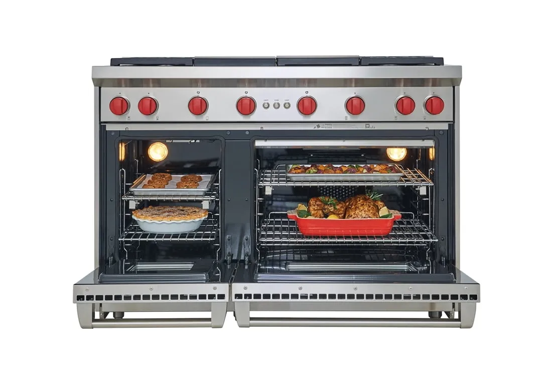 Wolf GR484DG 48" Gas Range - 4 Burners And Infrared Dual Griddle