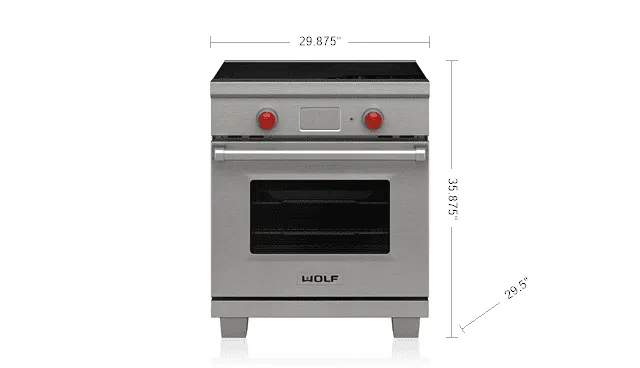 Wolf IR304PESPH 30" Professional Induction Range