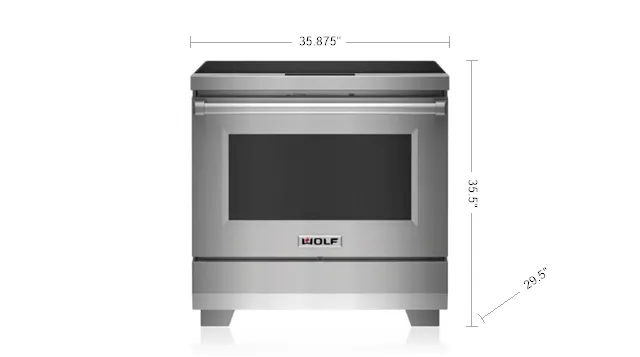 Wolf IR36550SP 36" Professional Induction Range