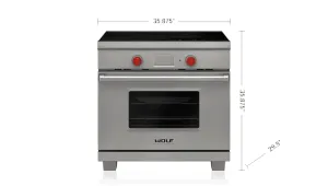 Wolf IR365PESPH 36" Professional Induction Range