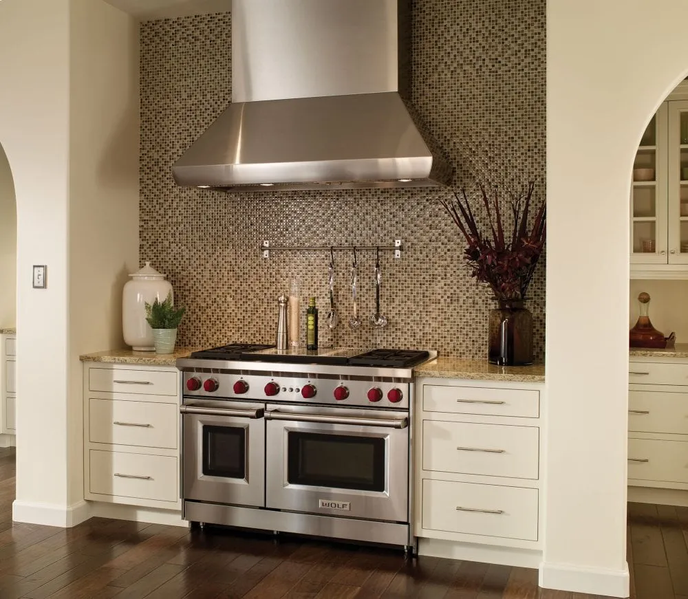 Wolf PWC482418 48" Pro Wall Chimney Hood