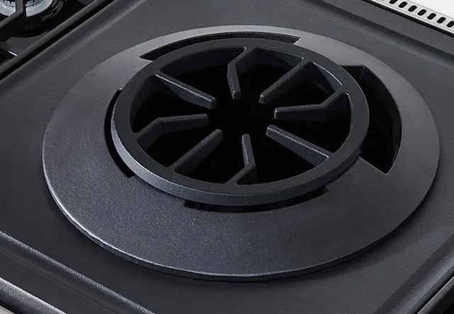 Wolf SRT484W 48" Sealed Burner Rangetop - 4 Burners And Wok Burner