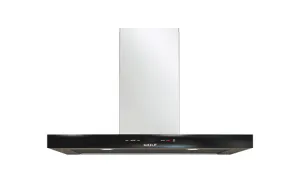 Wolf VW36B 36" Cooktop Wall Hood - Black