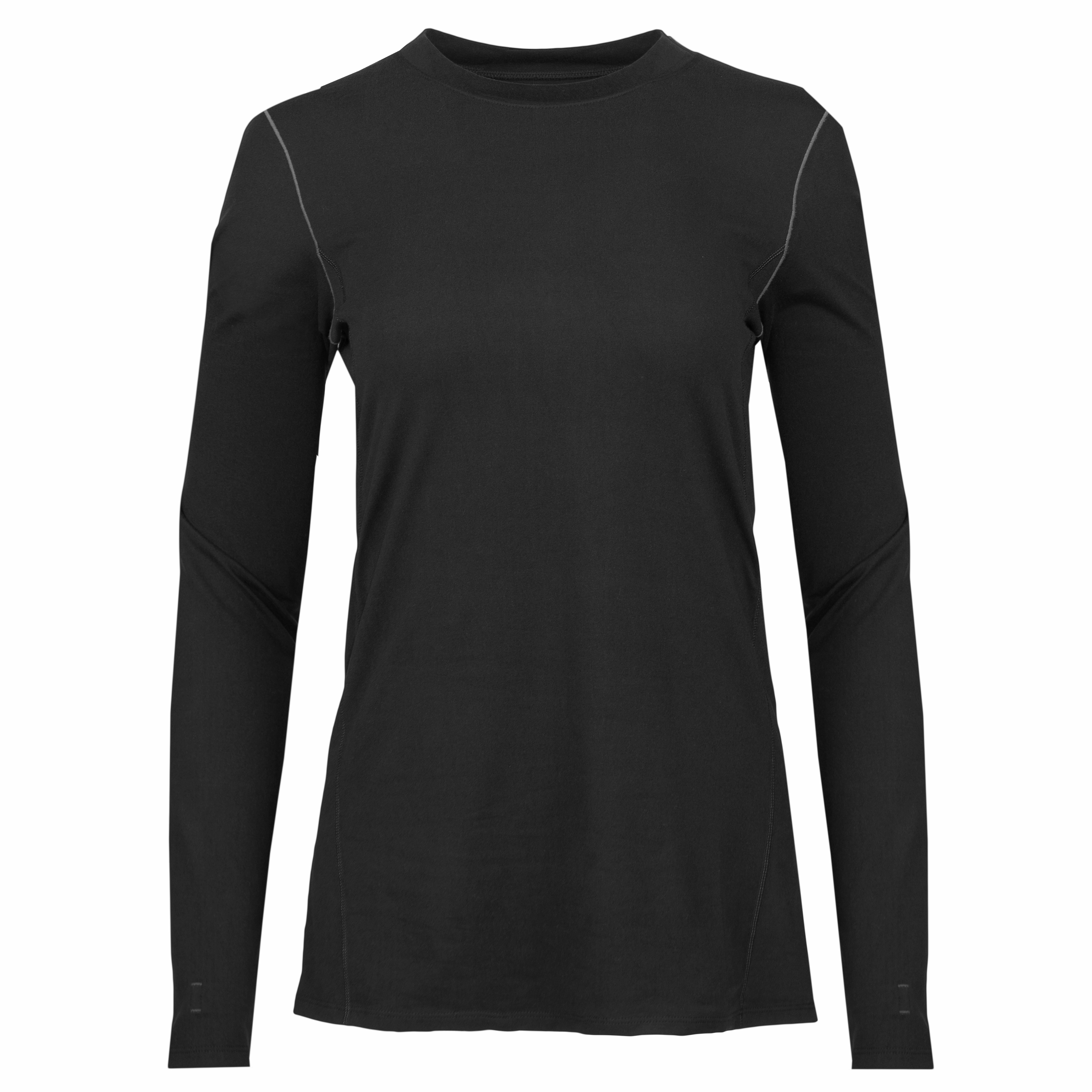 Limited Time Steal Women'S Clima-Tek Crewneck - Black