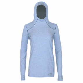 Women'S Clima-Tek Hoodie - Ashley Blue Heather Today Only Discount Dont Miss This Offer