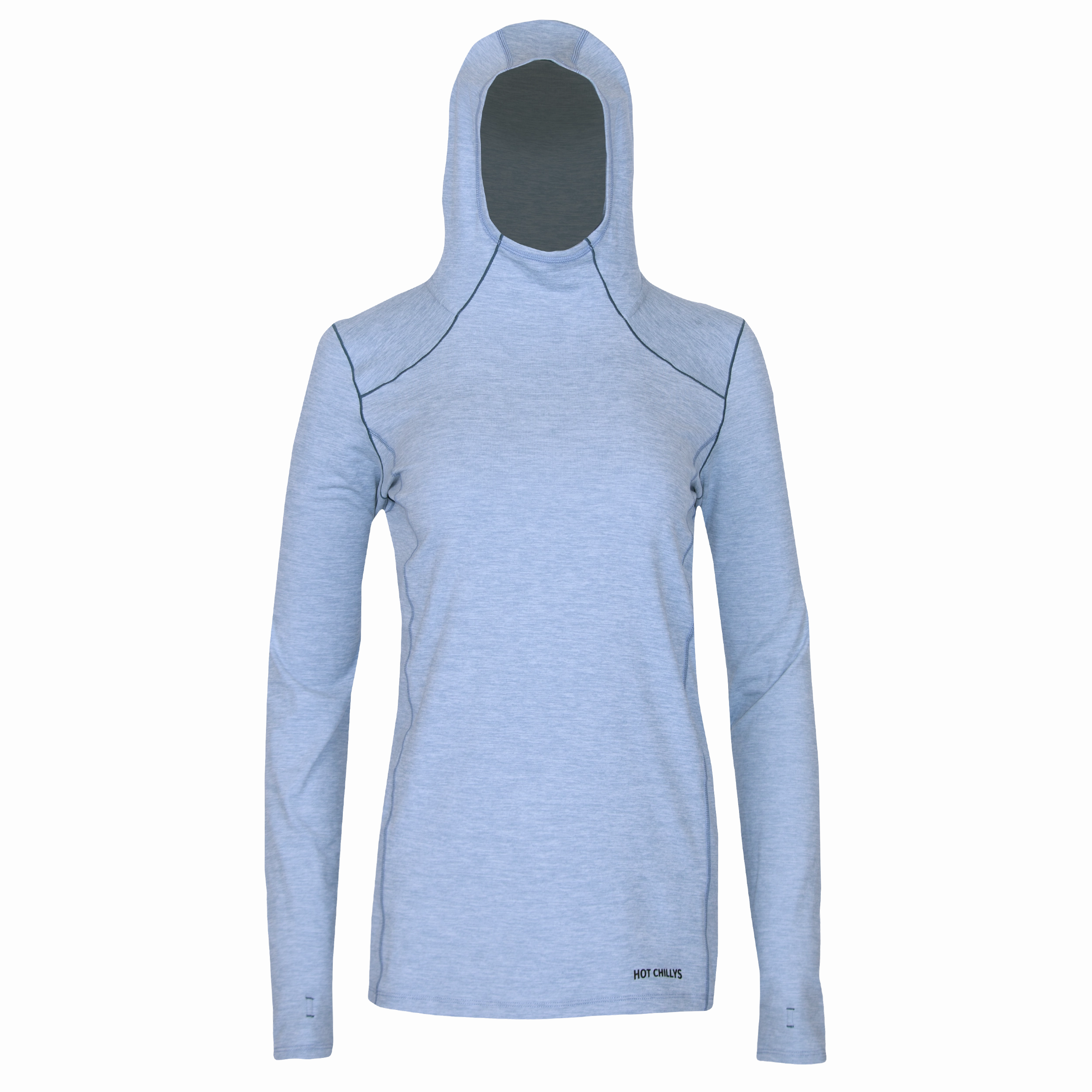 Grab Save Today Women'S Clima-Tek Hoodie - Ashley Blue Heather