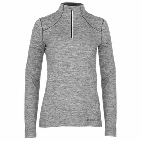 Mega Discount Event Instant Hot Deal Women'S Clima-Tek Zip-T - Grey Heather