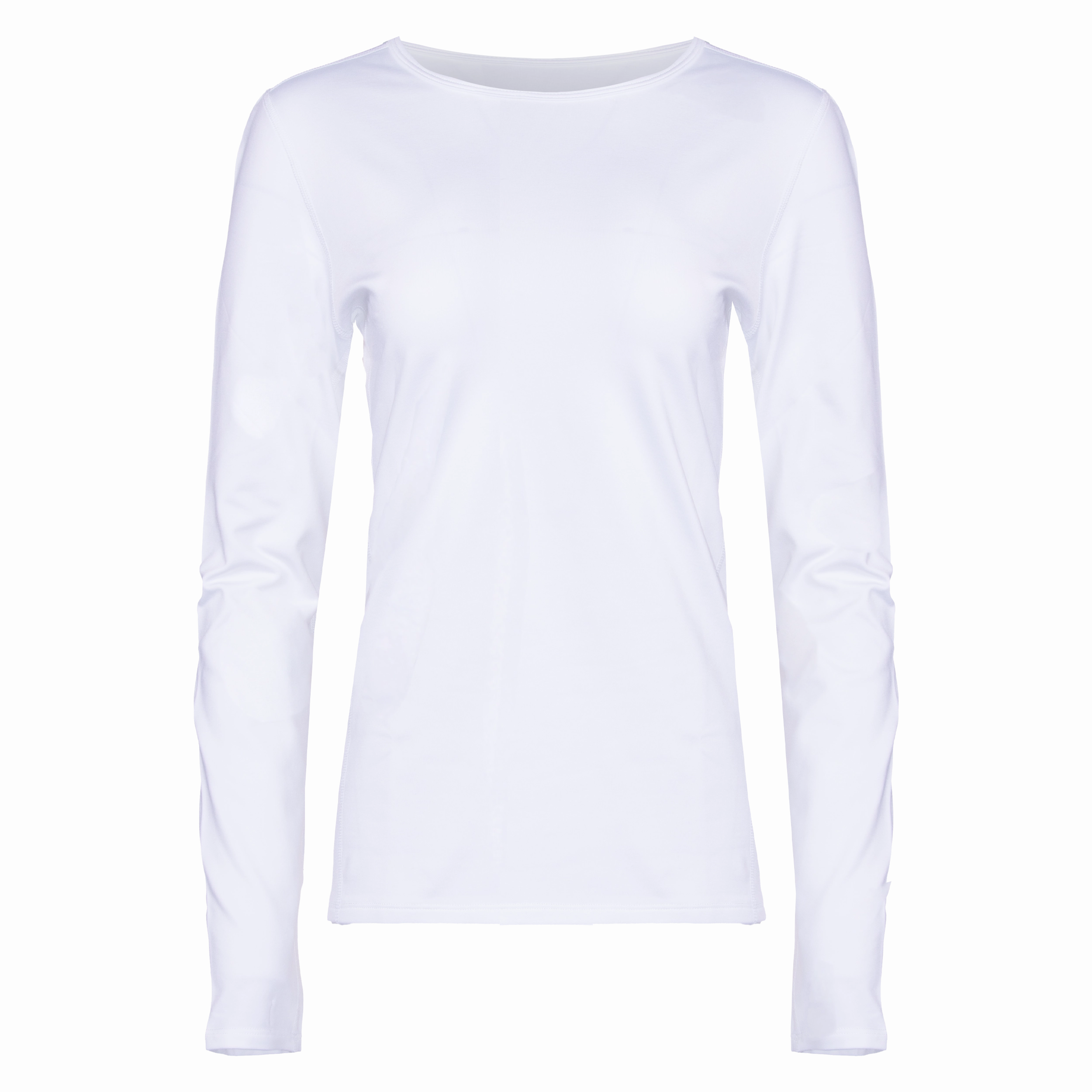 Women'S Micro-Elite Chamois Crewneck - White Shop Smart Save Hot Pick of the Day