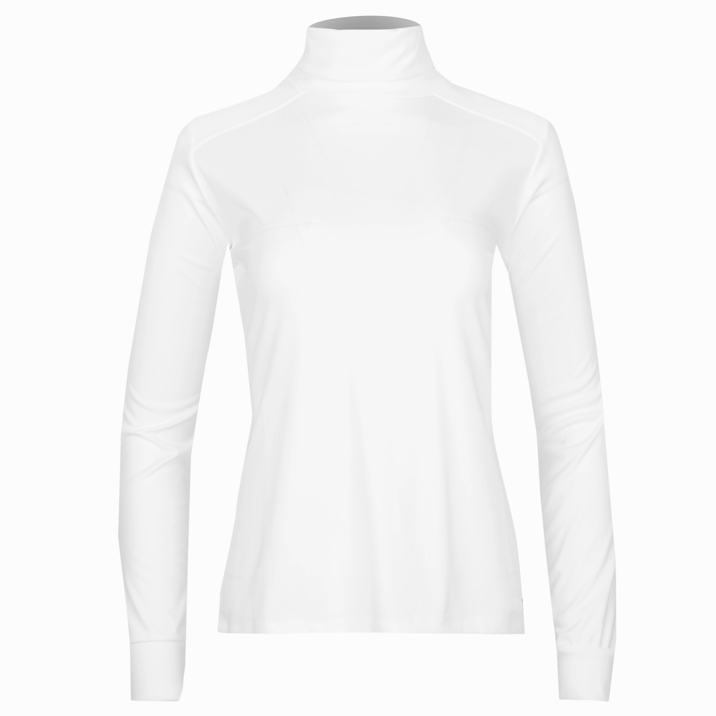 Perfect Gift Sale Big Savings Event Women'S Peach Skins Solid T-Neck - White