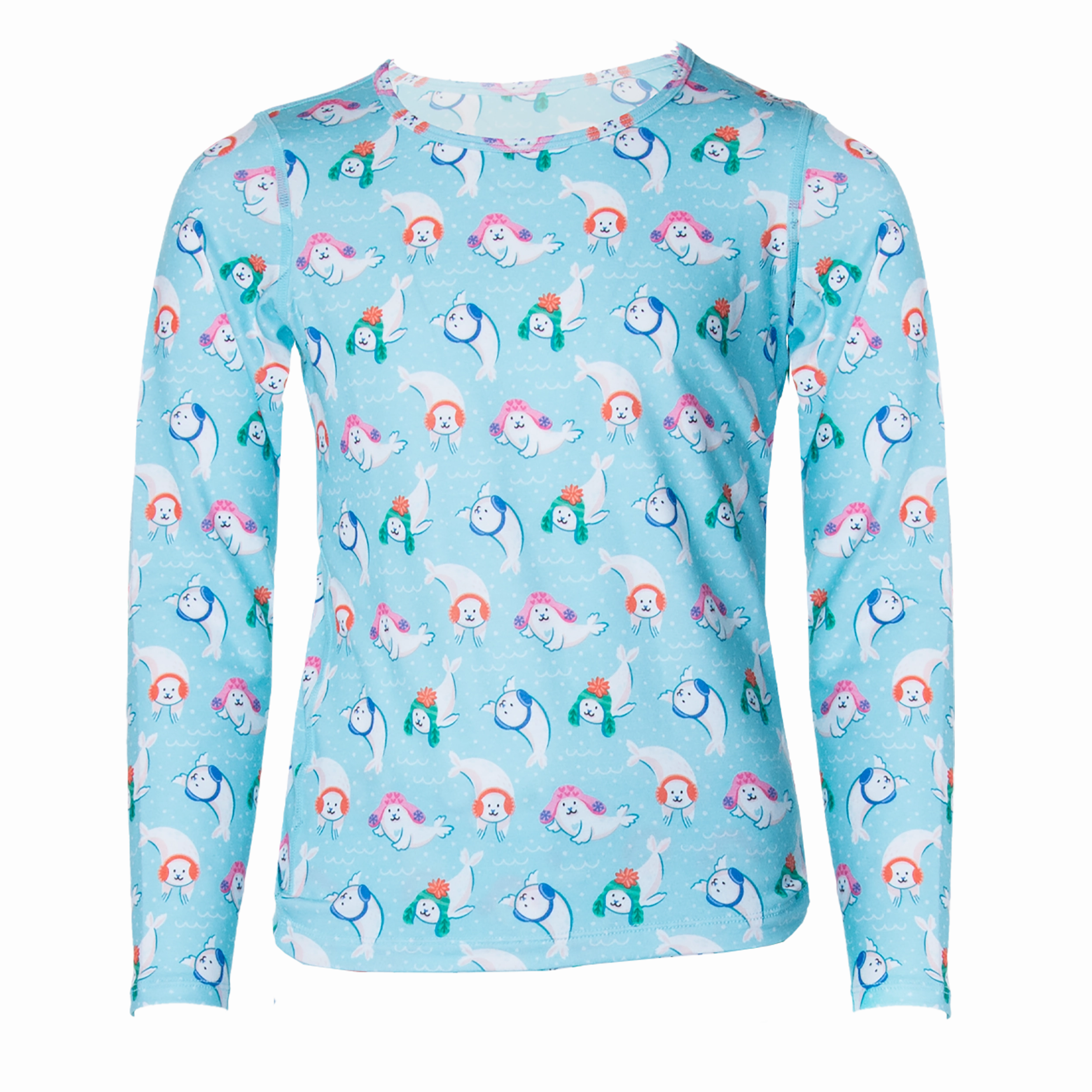 Youth Originals Print Crew - Winter Seals Special Occasion Discount Online Exclusive Steal
