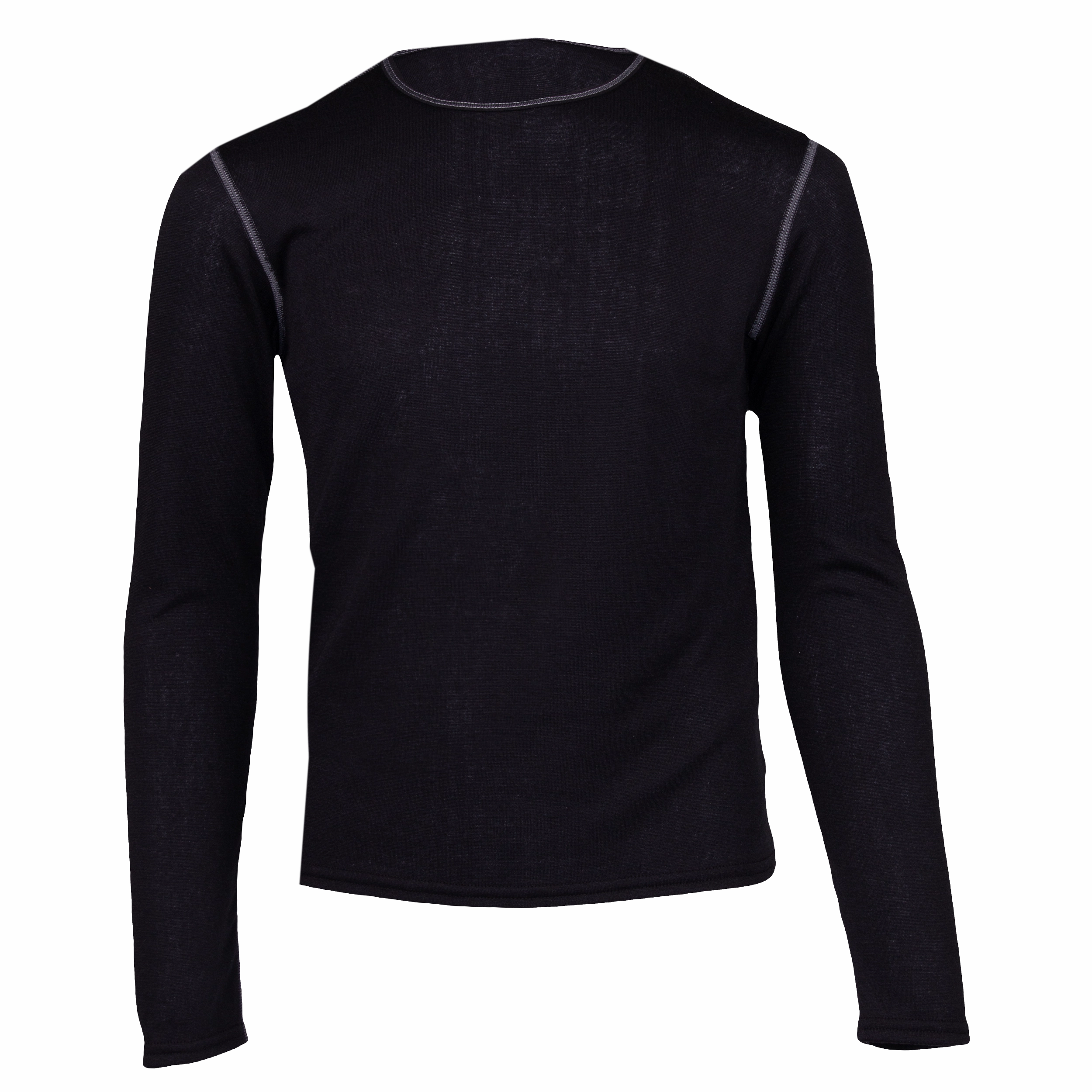 Best Deal Alert Youth Pepper Bi-Ply Crewneck - Black
